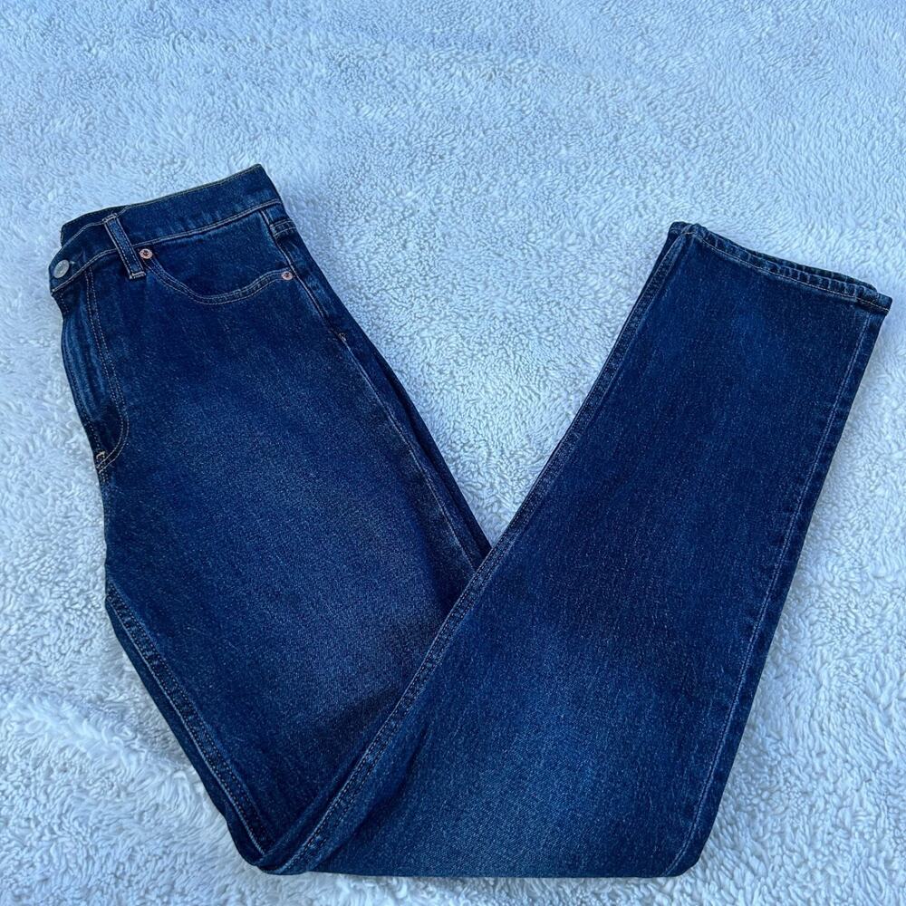 Gap Womens '90s Straight HR Denim Jeans 6T Casual Cotton Preppy Teacher Business